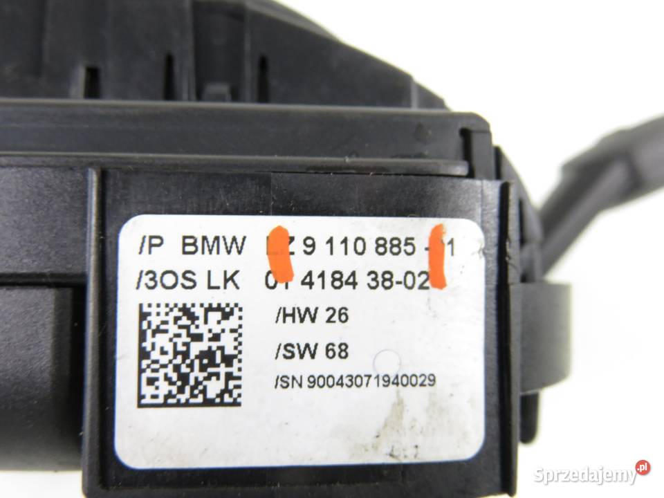 PRZEŁĄCZNIK ZESPOLONY BMW 3 E90 6989557 9110885 osobowe Motoryzacja