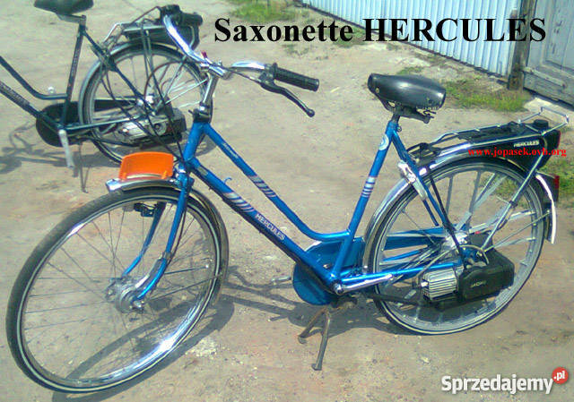 Rower z silnikiem pomocniczym Sachs SAXONETTE SP Łódź