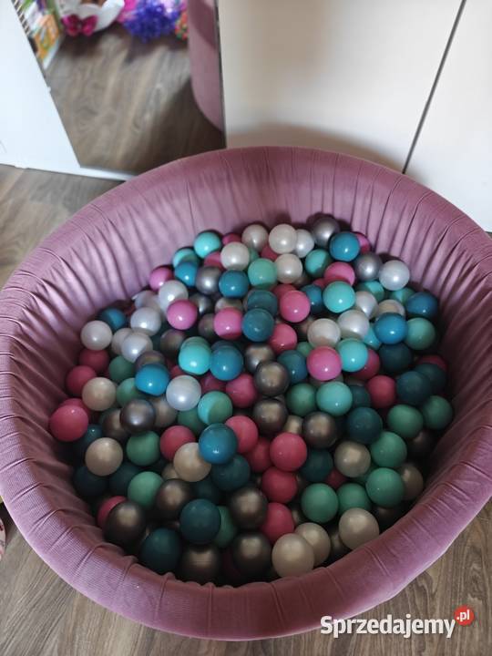 Suchy basen z kulkami LUX GoldenKids różowy Legionowo