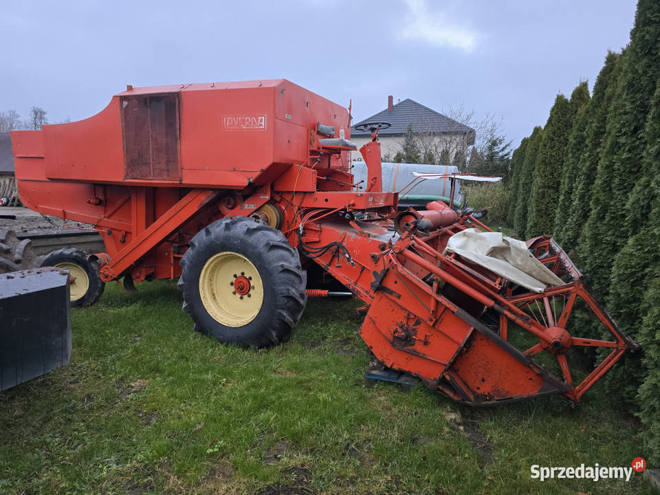 Kombajn zbożowy LAVERDA M120 heder 360 PERKINS 6 podlaskie Sędziwuje