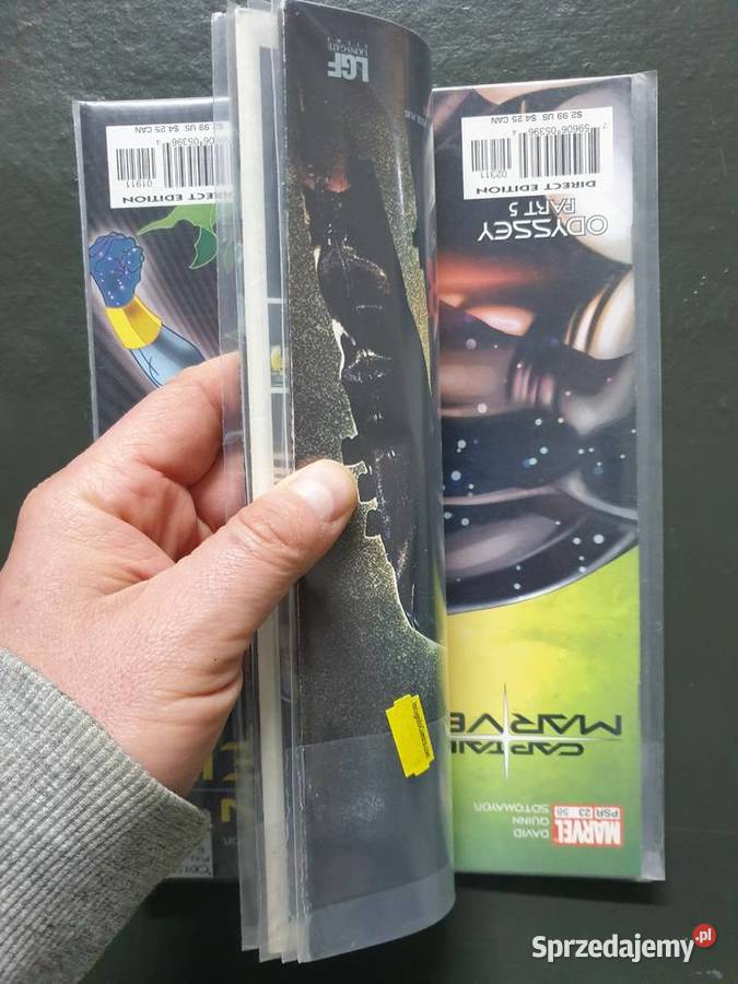 Captain Marvel Odyssey kolekcja 6ciu komiksów pomorskie Gdynia sprzedam