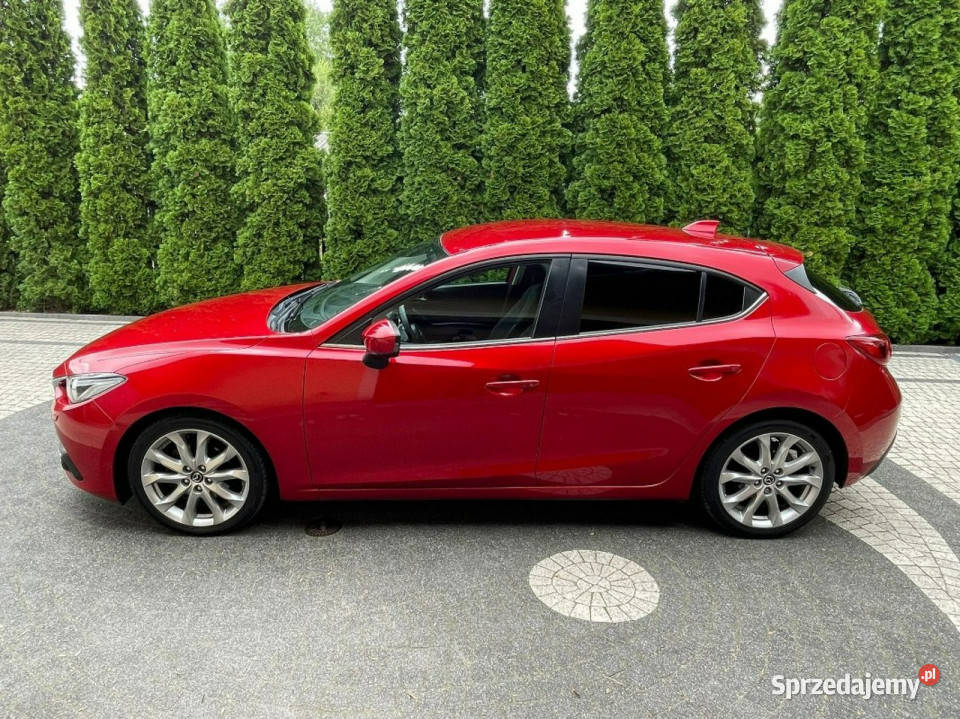 Mazda 3 Head UP Navi Led Wzorowy Stan GWARANCJA Płońsk
