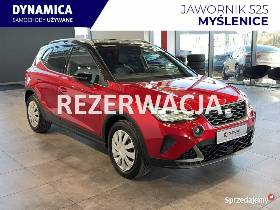 Seat Arona VAT 23 FR 10TSI 110 M6 2021 r salon I Myślenice