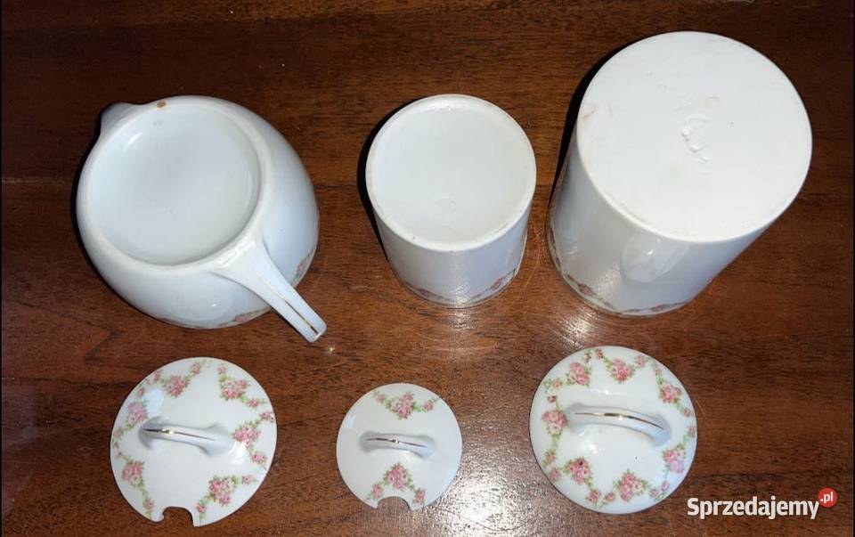 Serwis do herbaty BB Volksted Rudolfstadt Beyer Gdańsk