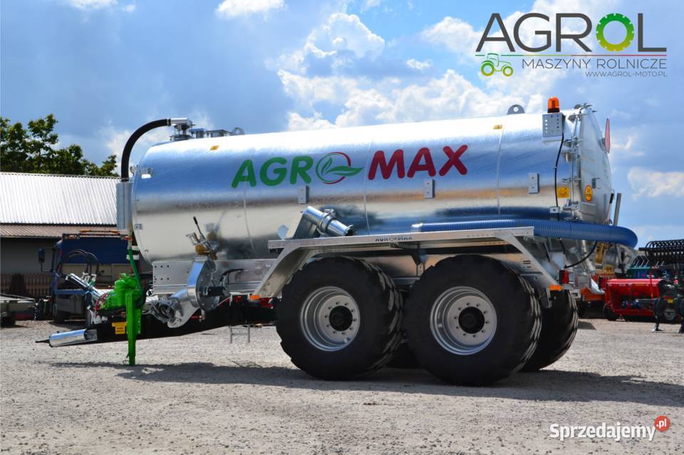 Wóz asenizacyjny 14000l AGRO do gnojowicy nieuszkodzony mazowieckie
