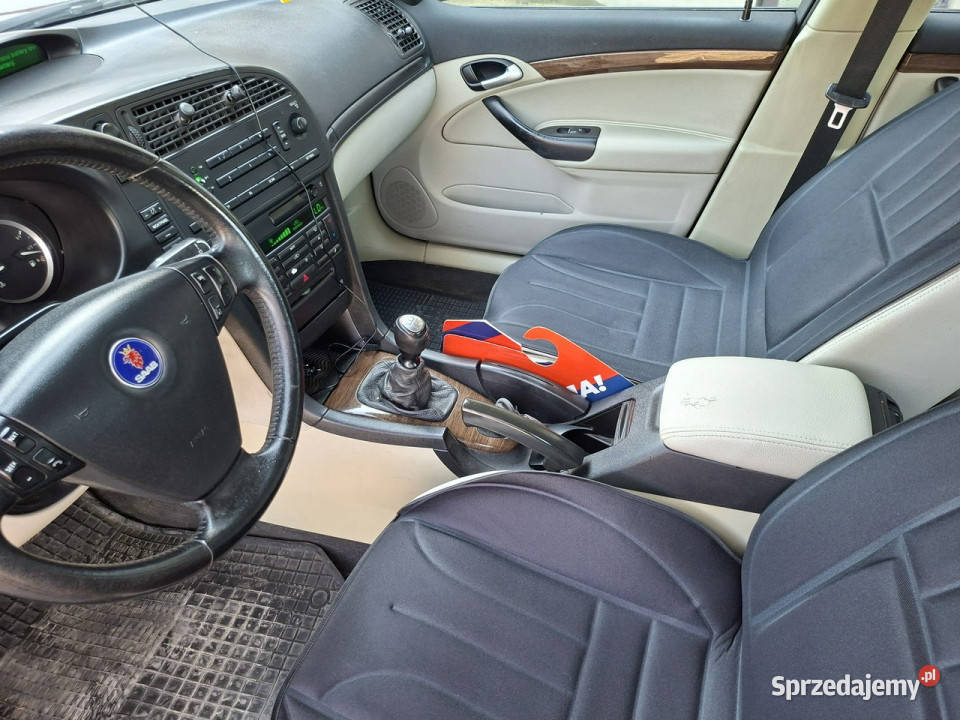 Saab 93 18 turbo benzyna gaz ważne opłaty II Rok produkcji 2005 Jacków