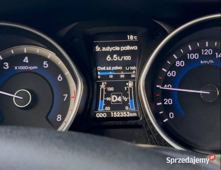 Hyundai i30 automat 152300km Świlcza
