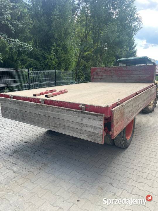 Trójstronna przyczepa rolnicza wywrotka SOLIDNA