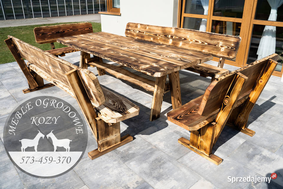 PROMOCJA Huśtawka drewniana z grubych bali plac Tworków