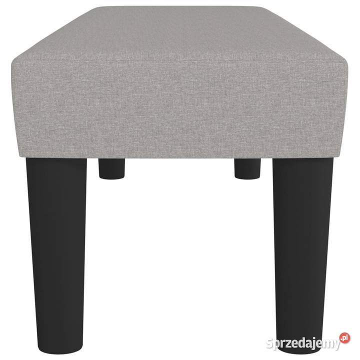 vidaXL Ławka jasnoszara 100x30x30 SKU346644