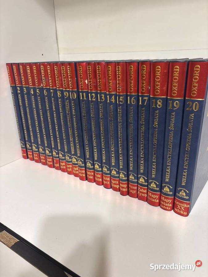 Wielka Encyklopedia Świata Oxford komplet 20 Malbork