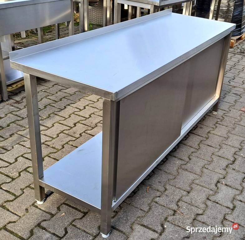 STÓŁ GASTRO Z SZAFKĄ DRZWI SUWANE 2006085 M1175N wielkopolskie Nowe Skalmierzyce