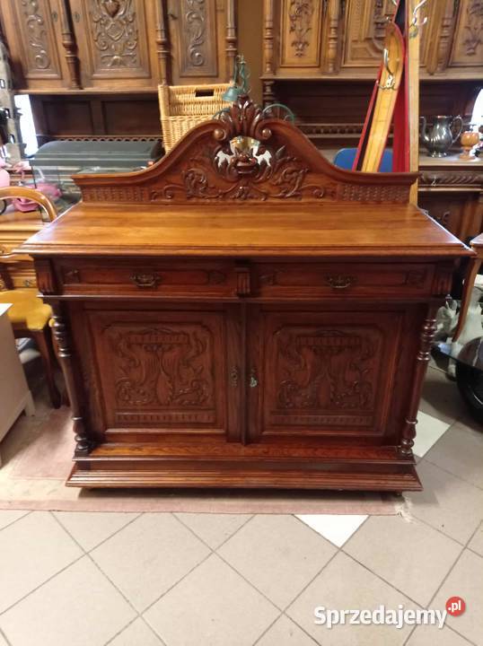 Komoda dębowa 52cm Komody dolnośląskie Łagiewniki