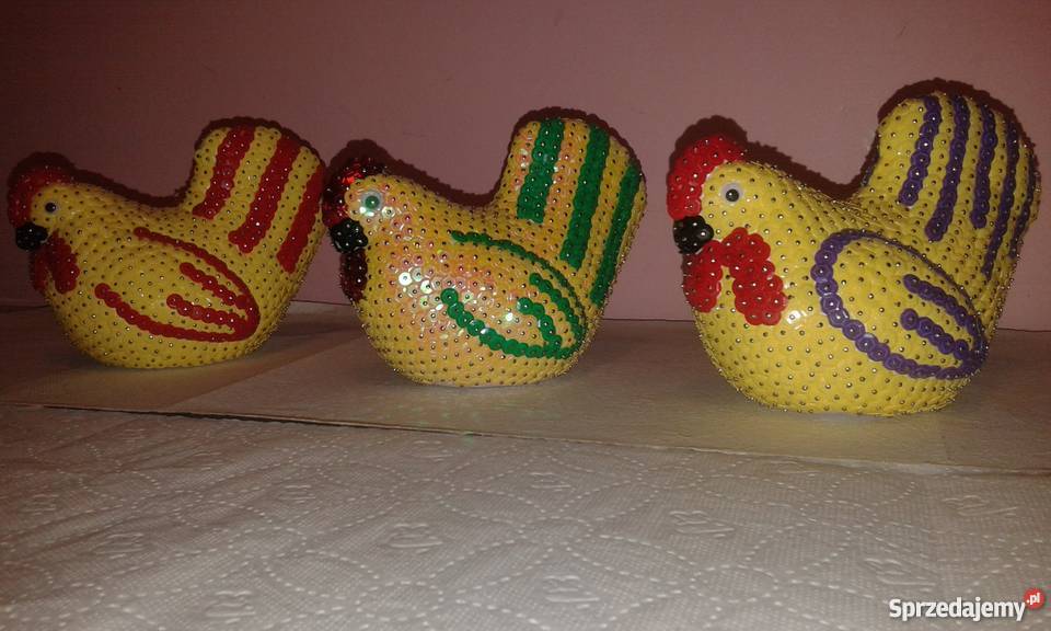 ozdoby z cekinów ZAJĄC