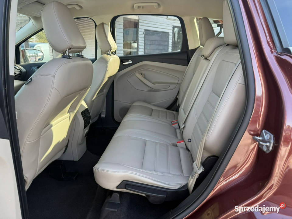 Ford Escape Skóry II 2008 wiśniowy Słupsk