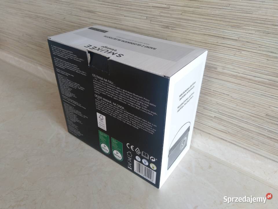 NAJTANIEJ Radio z Głośnikiem BT usb Wbudowana sprzedam