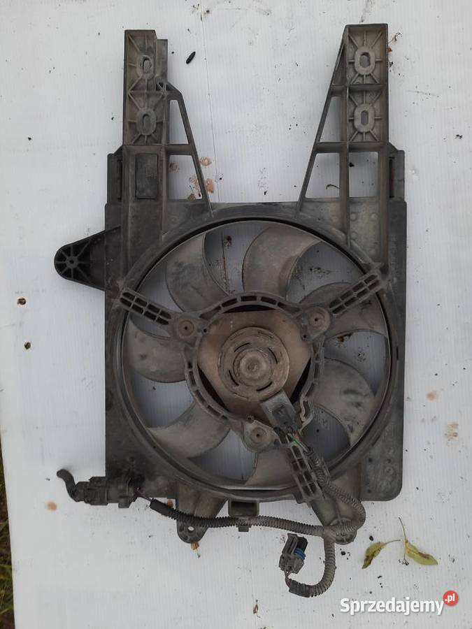 FIAT PUNTO 60 75 90 11 12 WENTYLATOR CHŁODNICY osobowe dolnośląskie Siechnice