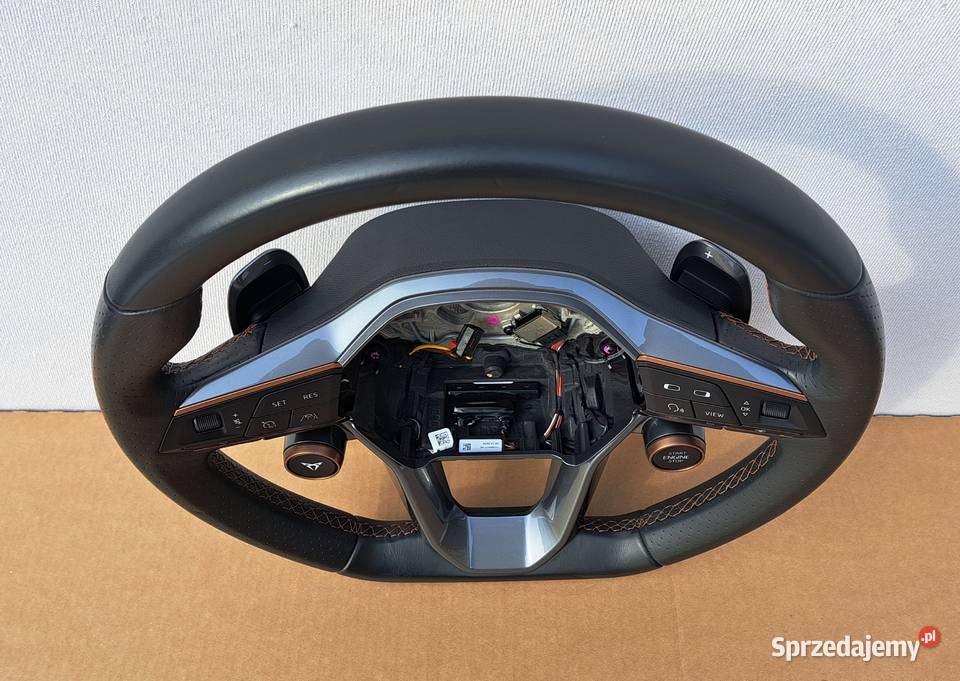 5FA419091FK kierownica skórzana grzana Seat Mielęcin