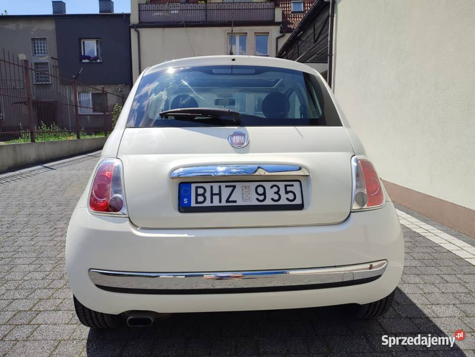 Fiat 500 biały śląskie Będzin sprzedam
