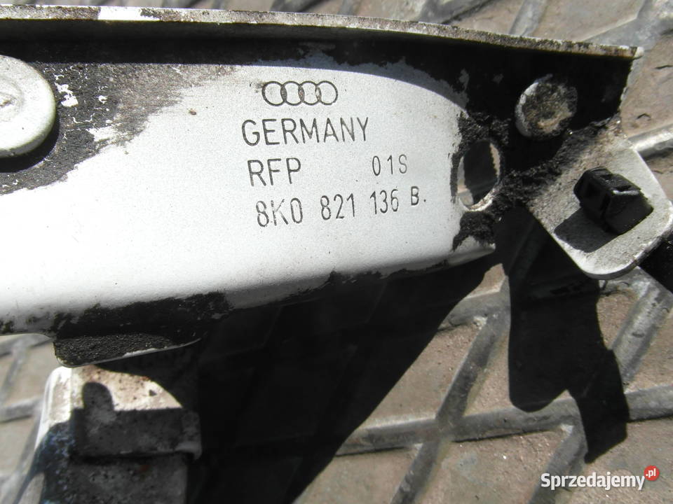WSPORNIK BŁOTNIKA PRAWY AUDI A4 B8 8K0821136B Szczecin