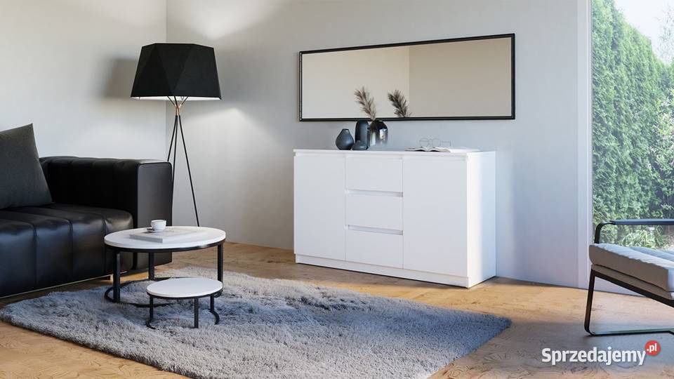Komoda COSTA 1D3S2D3S BIAŁY