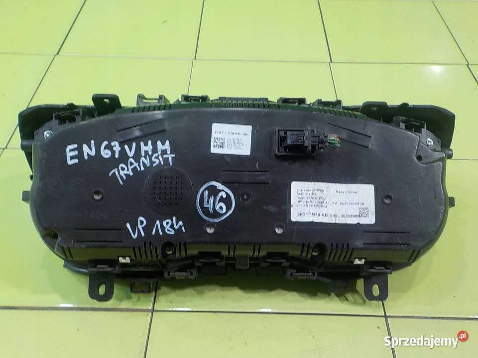 FORD TRANSIT CUSTOM I 20 TDCI 17r 5D licznik sprzedam