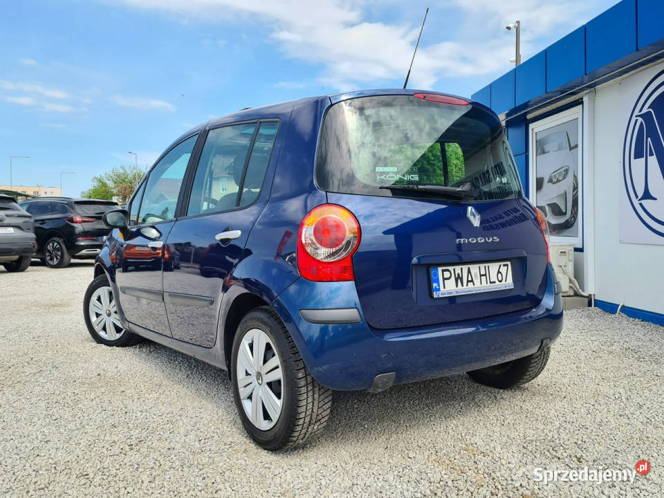 Renault Modus Szyberdach Klimatyzacja Halogeny centralny zamek Wągrowiec