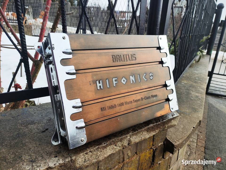 Wzmacniacz samochodowy 1 kanałowy monoblok śląskie Niegowonice sprzedam