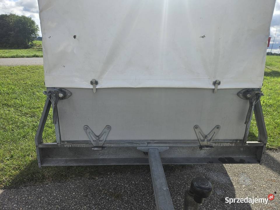 Sprzedam przyczepke lekką plandeka 750 Wormann 750kg Gosławice