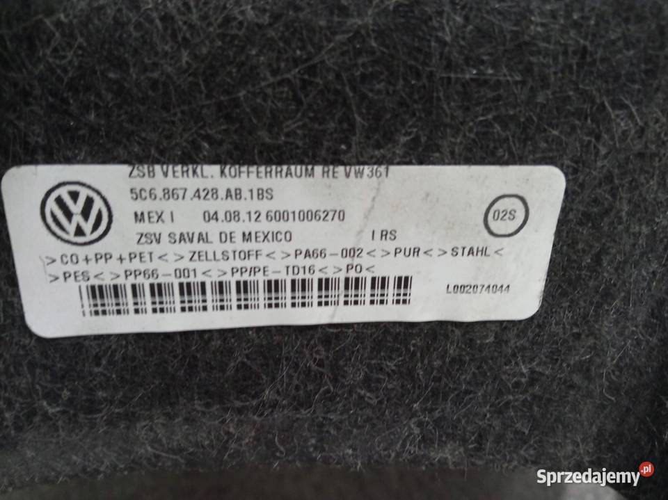 TAPICERKA BOCZEK PRAWY LEWY TYŁ KPL 5C BAGAŻNIKA świętokrzyskie sprzedam