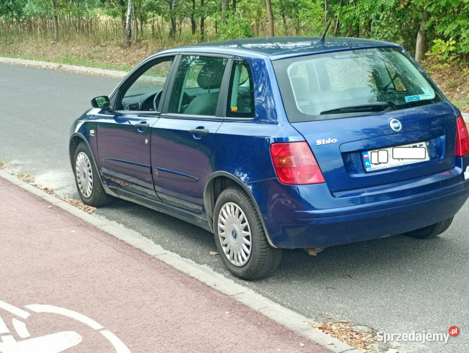 Fiat Stilo Krajowy 1 właściciel zadbany niebieski Chełm Śląski