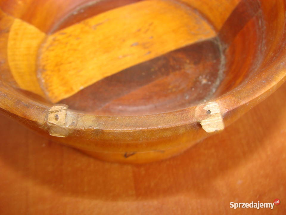 drewniana miseczka Pruszcz Gdański