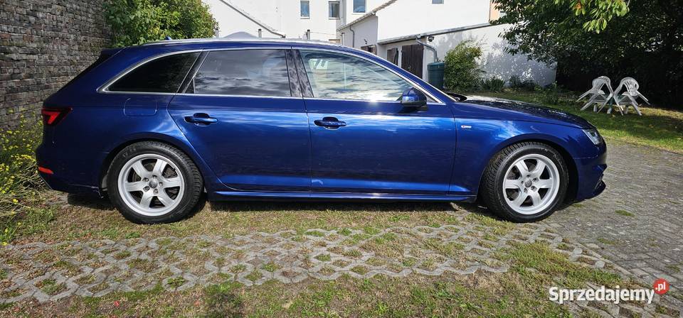 Audi A4 B9 20 TDI Ultra 150 2018 Automat Skóry lakier metallic