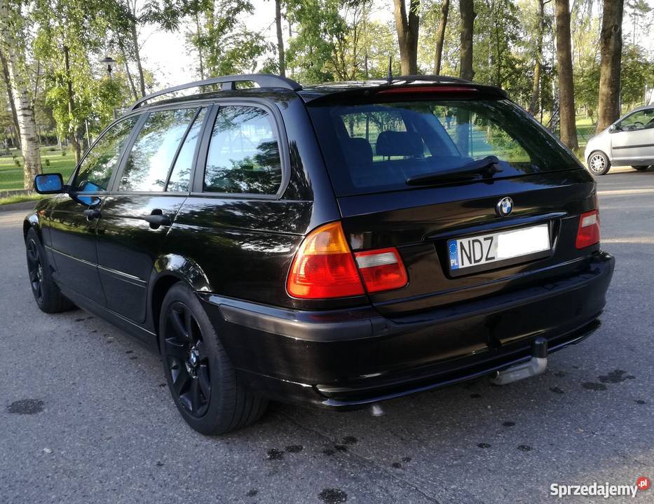 BMW 320d e46 150 Piękna czarna Rybno