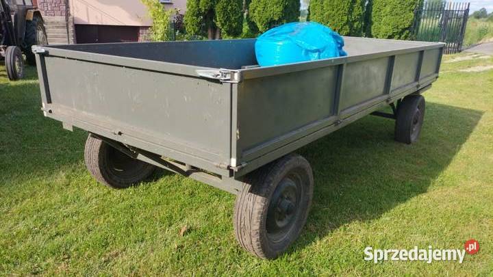 Przyczepa rolnicza dwuosiowa wóz Chełm