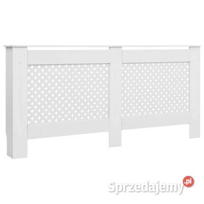 vidaXL Osłona na kaloryfer biała 172x19x815 mazowieckie Warszawa