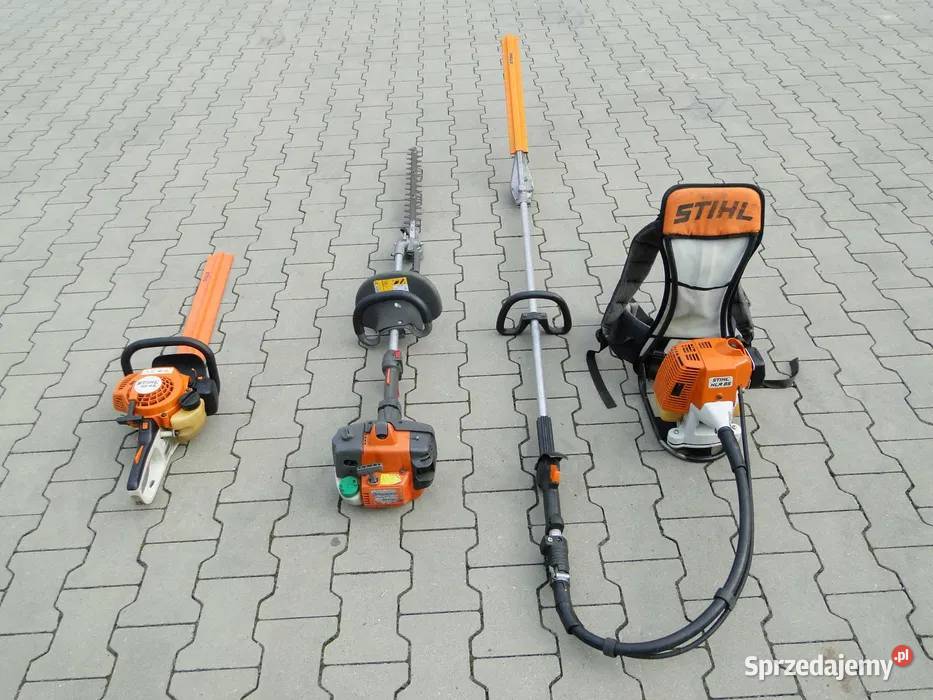 Nożyce spalinowe do żywopłotu plecakowe STIHL Łętownia