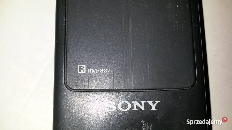 Oryginalny pilot Sony RM837 Poznań