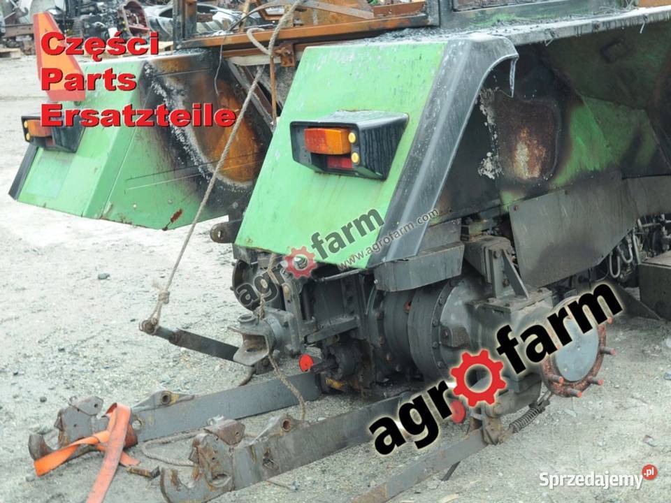 Fendt 612 LSA części skrzynia biegów most Byków