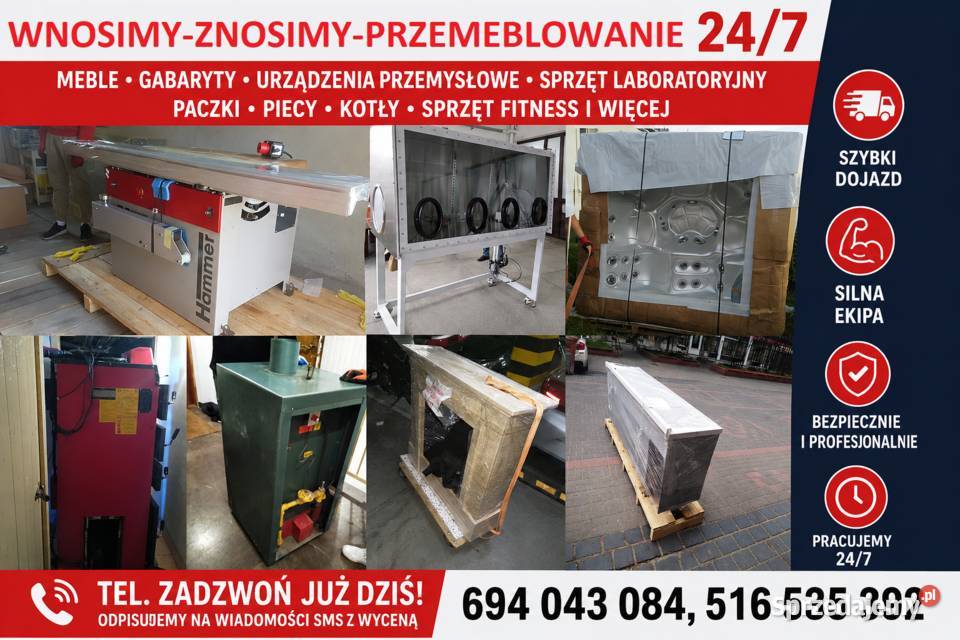 MONTAŻ I DEMONTAŻ MEBLI I WYPOSAŻENIA wnoszenie Warszawa