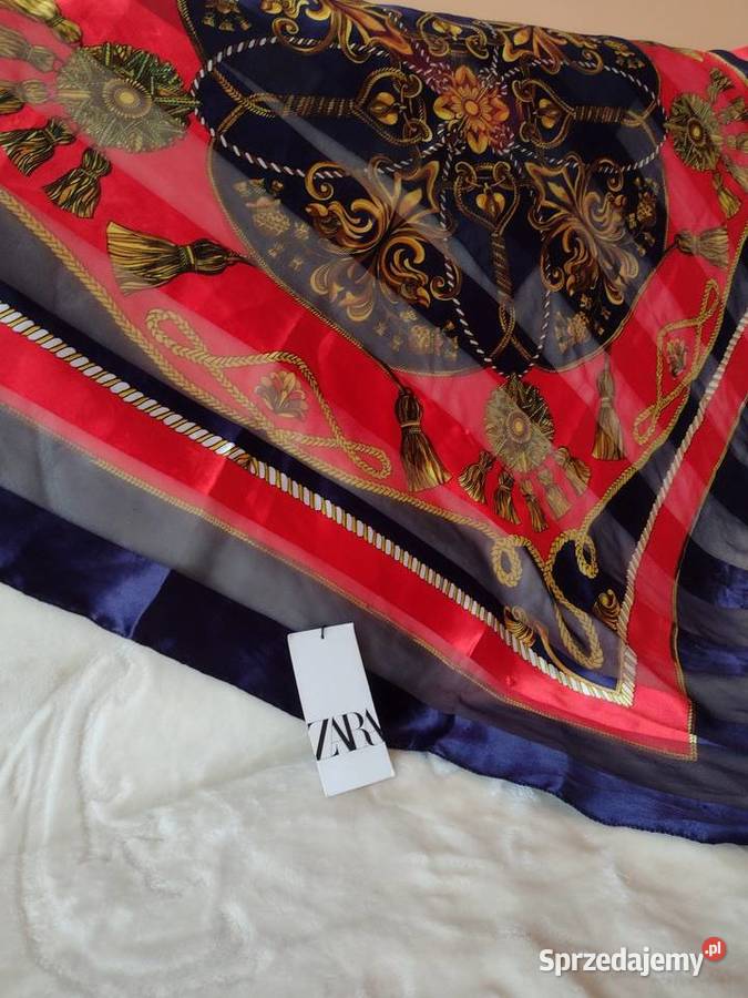 ZARAEkskluzywna duża apaszka biznesowa z Madrytu Kraków