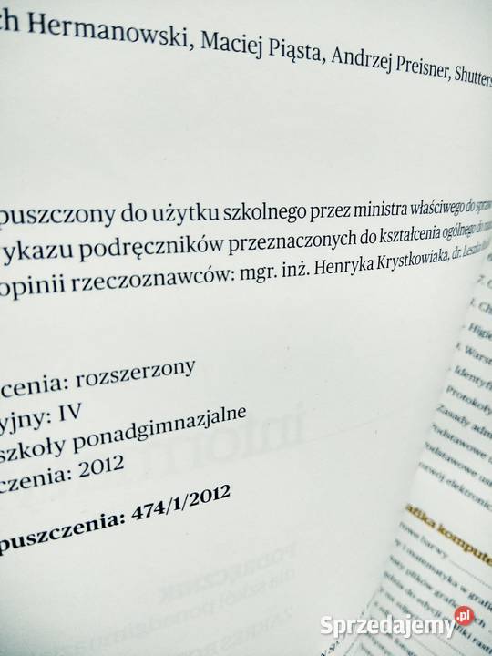 Informatyka 1 ciekawi świata podręcznik outlet Warszawa