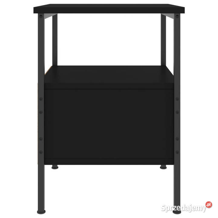 Szafka nocna czarna 34x36x50 materiał mazowieckie Warszawa