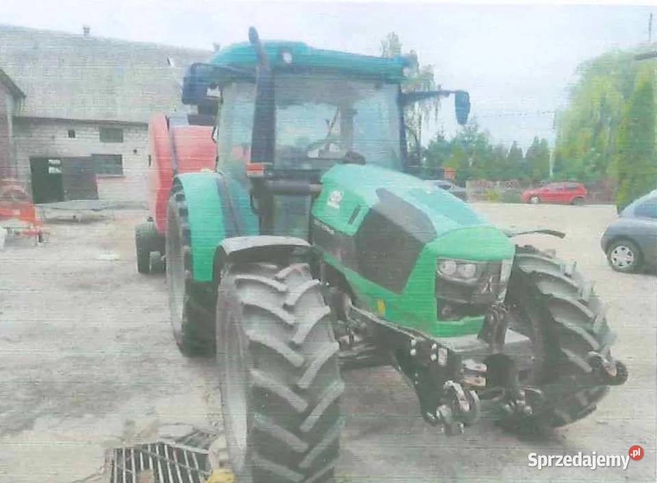 Syndyk sprzeda ciągnik rolniczy marki DeutzFahr Topola