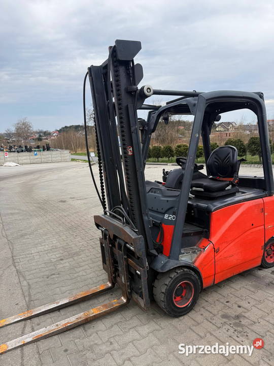 wózek widłowy elektryczny LINDE E20PH przesuw