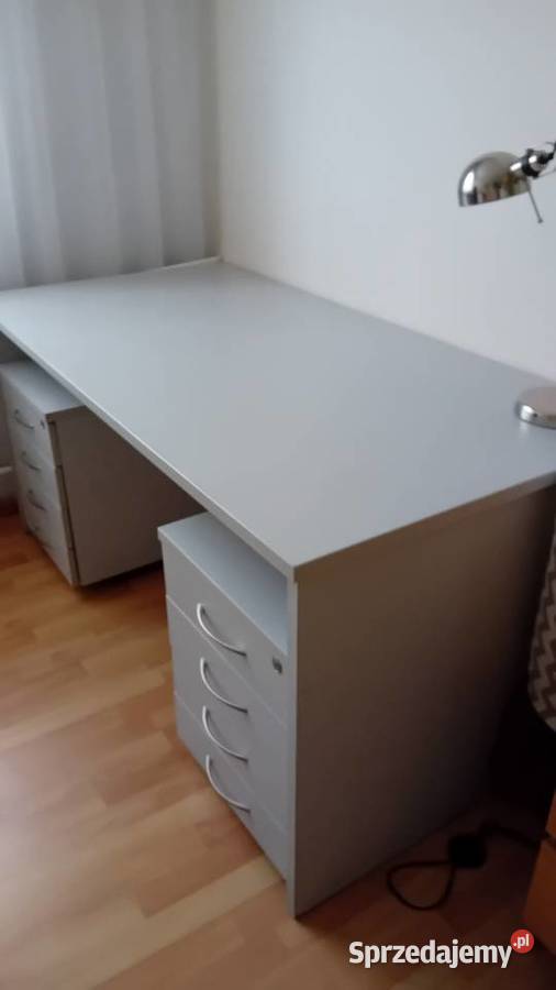 Biurko duze solidne 160 x 80 pomorskie Gniew