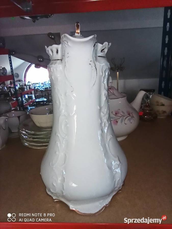 Dzbanek C T Z ażurem wlewie Syg z lat 1909 35 Porcelana i szkło pomorskie sprzedam
