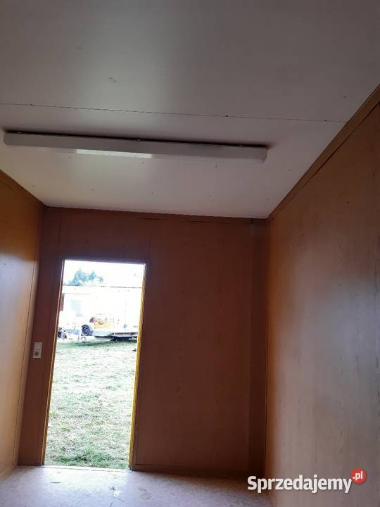 Kontener biurowy szatniowy żółty Swarzędz 37 sprzedam