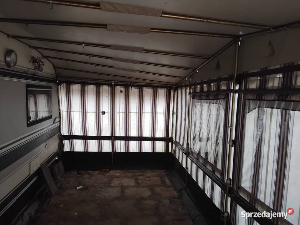 Przyczepa kempingowa z transporte przedsionek Rok produkcji 1994 łódzkie Sieradz