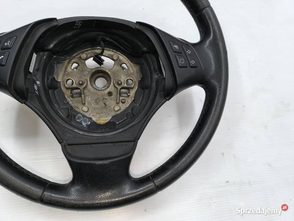 KIEROWNICA SKÓRA MULTIFUNKCJA BMW E90 E91 20D